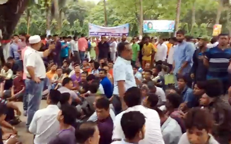 খালেদা জিয়ার মুক্তির দাবিতে বিএনপির অনশন কর্মসূচি