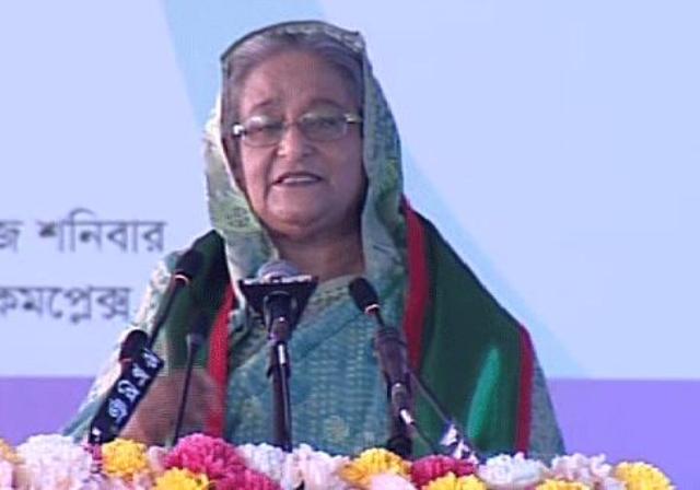 বাংলাদেশ এগিয়ে যাক-এটাই আওয়ামী লীগের লক্ষ্য : প্রধানমন্ত্রী