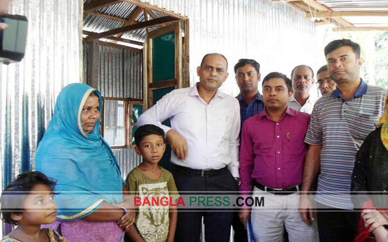 লক্ষ্মীপুরে প্রধানমন্ত্রীর উদ্যোগে গৃহহীনদের মুখে হাসি ফুটেছে