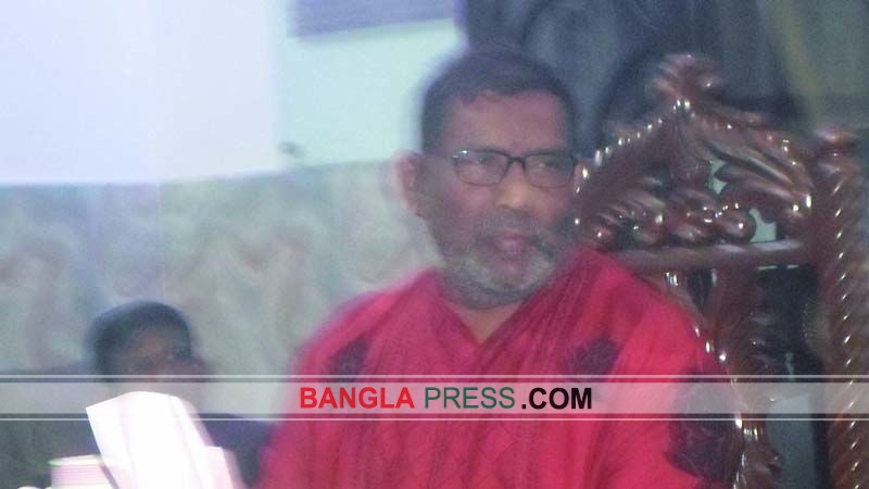 আমজাদ হোসেন সরকারের সাথে সাংবাদিকদের মতবিনিময়
