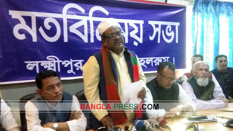 বিএনপি প্রার্থী শহীদ উদ্দিন চৌধুরী এ্যানি একজন খুনি : একেএম শাহজাহান কামাল