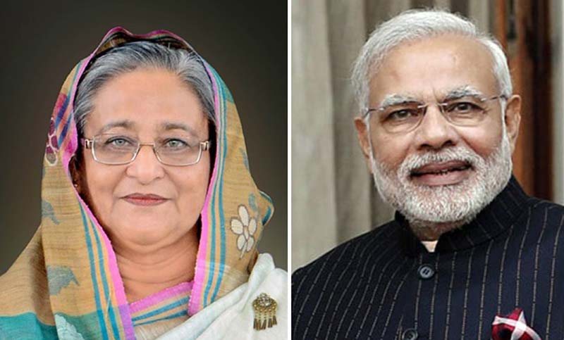 শেখ হাসিনাকে মোদির অভিনন্দন