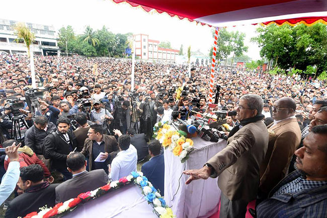 গণনা পর্যন্ত ভোট কেন্দ্র পাহারা দিন : মির্জা ফখরুল