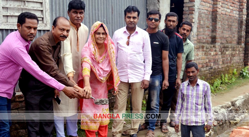 ধুনটে রাস্তা নির্মান কাজের উদ্বোধন