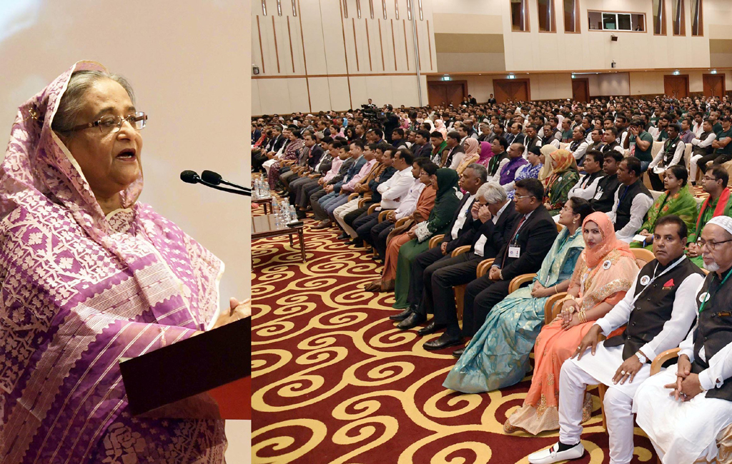 সন্ত্রাসবাদীদের বিরুদ্ধে সোচ্চার হন : প্রধানমন্ত্রী