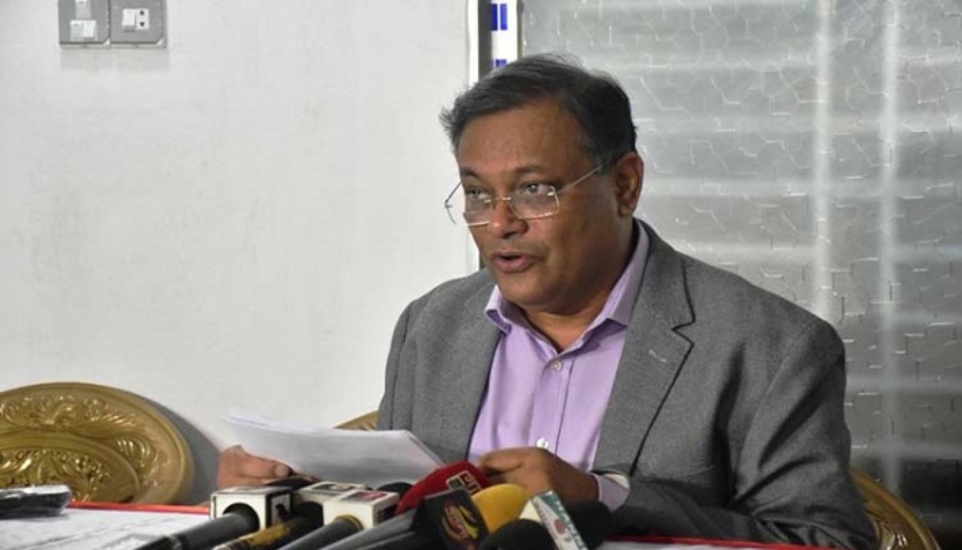 খালেদা জিয়ার স্বাস্থ্য নিয়ে তামাশা করছে বিএনপিই : তথ্যমন্ত্রী