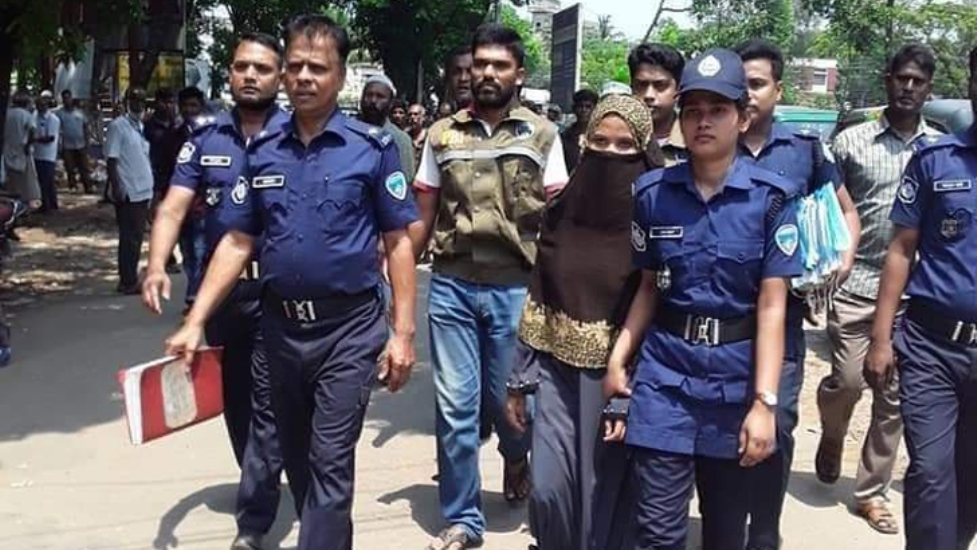 ঘটনাস্থলে গিয়ে নুসরাত হত্যার বর্ণনা দিলেন ‘মনি’
