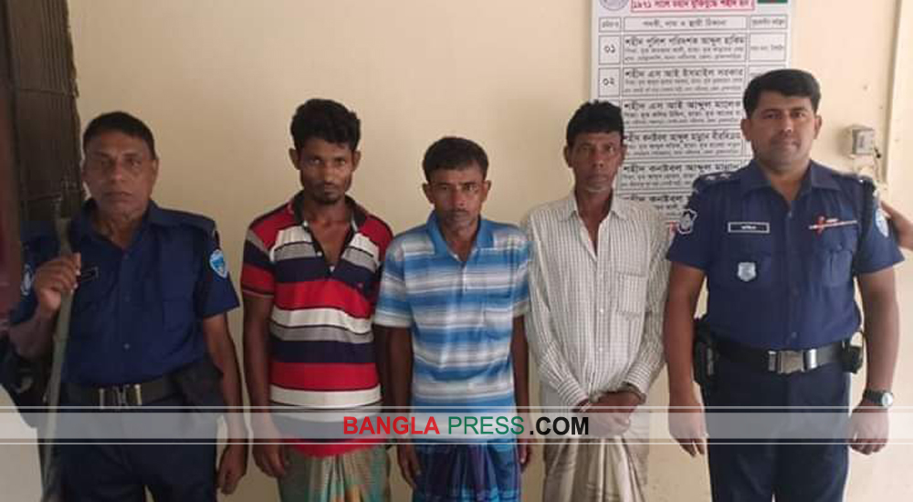নবীনগরে ৪০ পিস ইয়াবা ট্যাবলেট সহ গ্রেফতার ৩