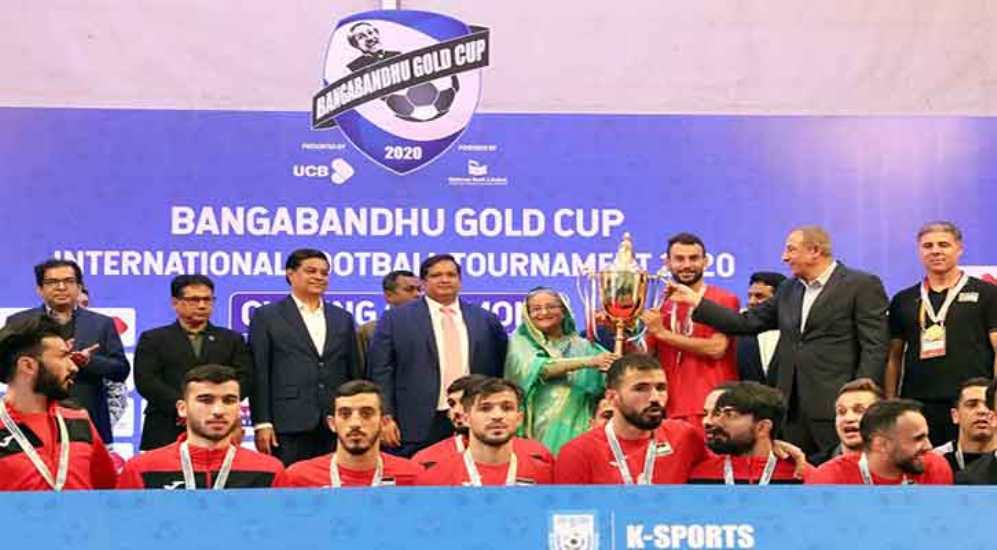 খেলাধুলার মাধ্যমে আমাদের ছেলেমেয়েরা এগিয়ে যাক: প্রধানমন্ত্রী