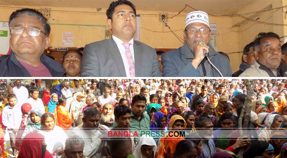 দেবীগঞ্জে উন্মক্ত প্রক্রিয়ায় বয়স্ক, বিধবা ও প্রতিবন্ধী ভাতা প্রাপ্যদের বাছাই