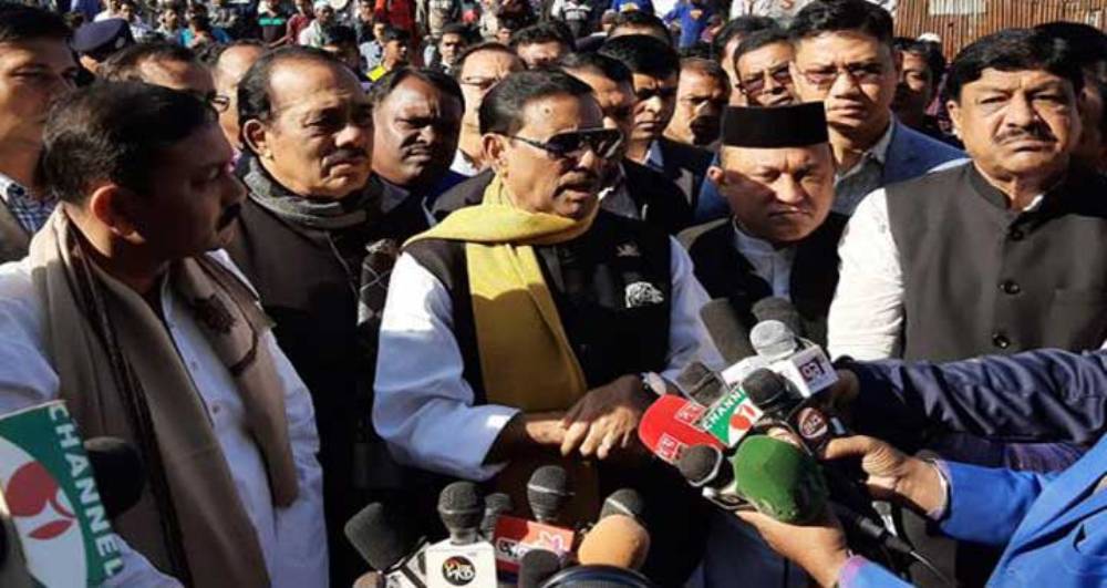 বিএনপি এখন নালিশনির্ভর দল হয়ে গেছে : ওবায়দুল কাদের