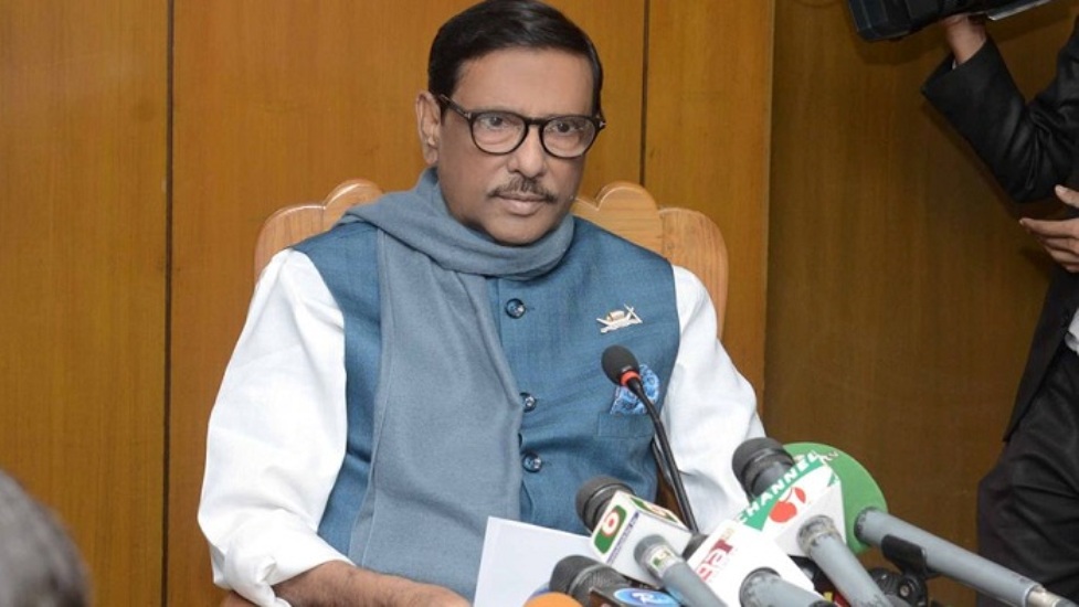 করোনা নিয়েও রাজনীতি করছে বিএনপি: কাদের