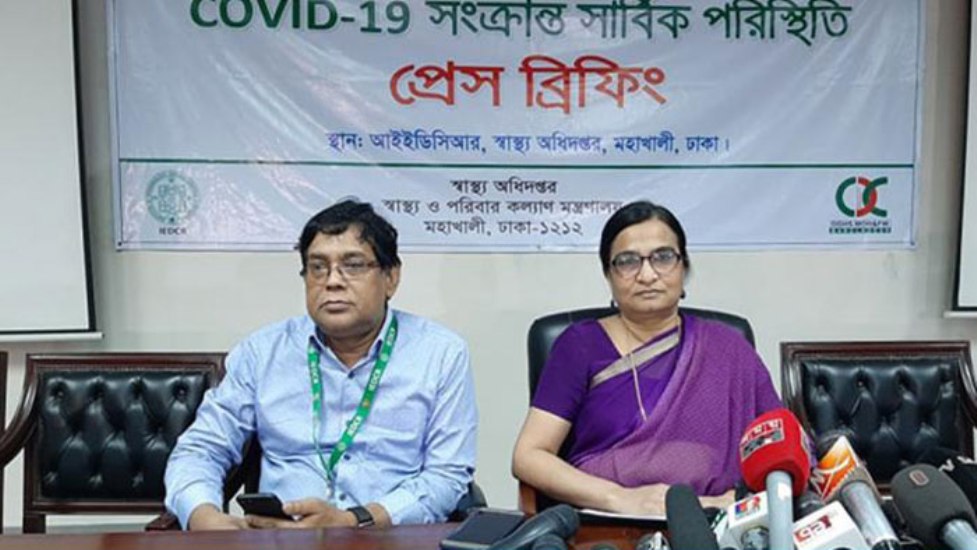 করোনা আক্রান্তদের একজন নারী ও দুইজন পুরুষ : আইইডিসিআর