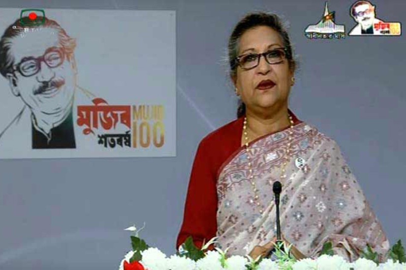 বঙ্গবন্ধু কোনও অন্যায়ের কাছে মাথা নত করেননি : শেখ রেহানা