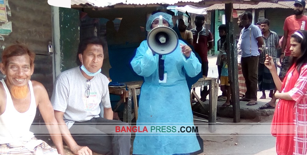 সৈয়দপুরে চাহিদার তুলনায় ত্রাণের অপর্যাপ্ততায় জন দূর্ভোগের কথা জানালেন মহিলা কাউন্সিলর