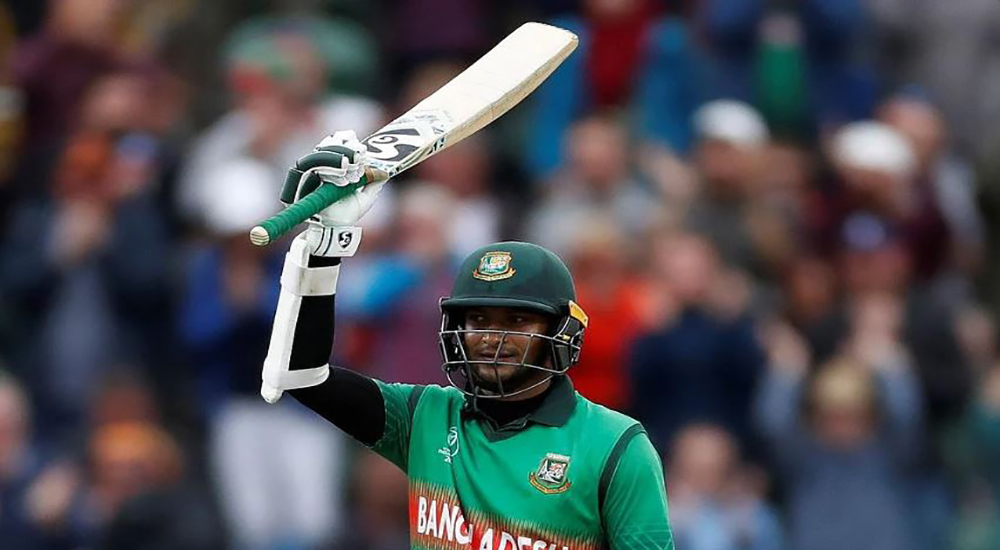 নিলামে উঠছে সাকিব আল হাসানের ২০১৯ বিশ্বকাপের ব্যাট