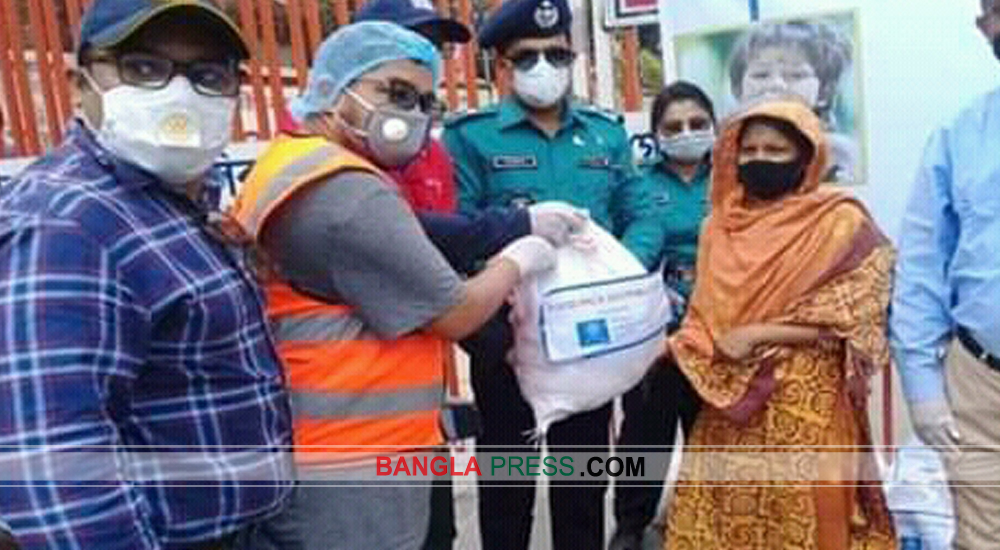 সুবিধাবঞ্চিতদের পাশে রোটারী করোনা সাপোর্ট ইনিশিয়েটিভ