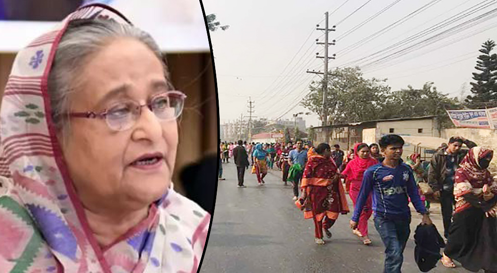 শ্রমিকদের মাইলের পর মাইল হাঁটানোর ঘটনা যেন আর না ঘটে : প্রধানমন্ত্রী