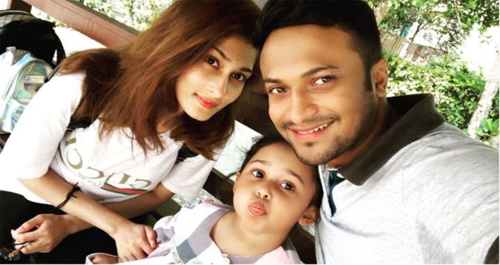 দ্বিতীয় কন্যার বাবা হলেন সাকিব