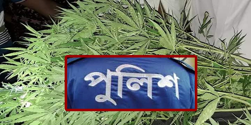 ঝিনাইদহে ৮৫০ গ্রাম গাঁজাসহ পুলিশ কনস্টেবল আটক