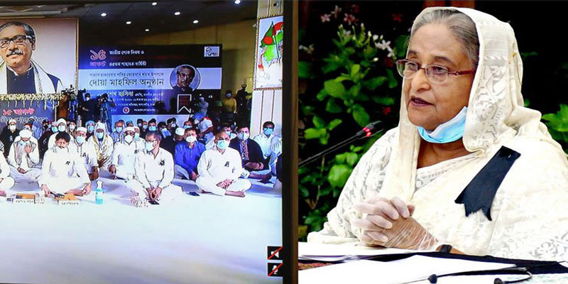 জাতির পিতার স্বপ্ন পূরণে সাধ্যের সবটুকু উজাড় করে দেবো: প্রধানমন্ত্রী