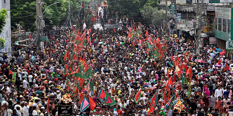 আশুরায় তাজিয়া ও শোক মিছিল নিষিদ্ধ