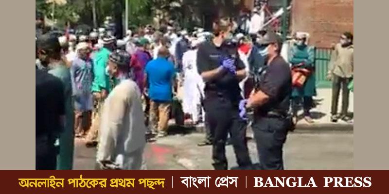 নিউ ইয়র্কে জুমার নামাজে মোটরবাইক হামলা