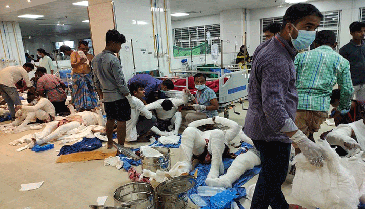 নারায়ণগঞ্জে মসজিদে এসি বিস্ফোরণে মৃত্যুর সংখ্যা বেড়ে ১২