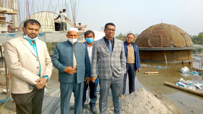 দেবীগঞ্জে মসজিদ পরিদর্শনে প্রধানমন্ত্রীর কার্যালয়ের পরিচালক