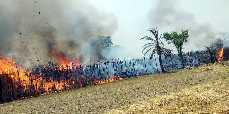 ঝিনাইদহের তিন উপজেলায় আগুন : কোটি টাকার সম্পদ ভস্মিভুত