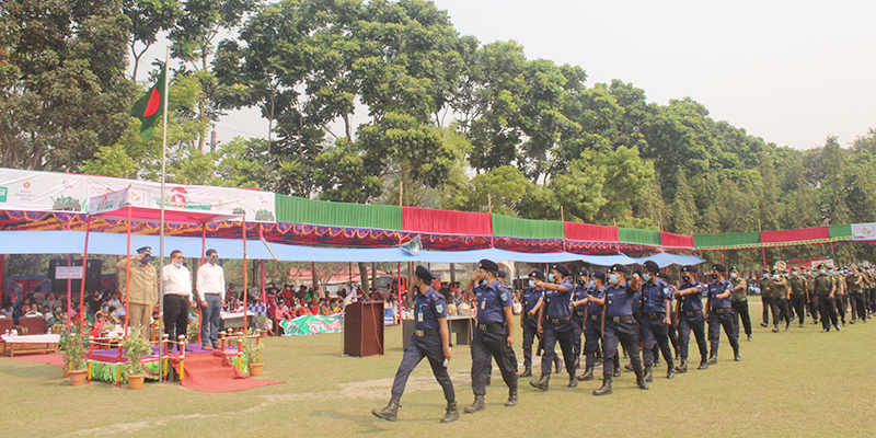 তেঁতুলিয়ায় ২৬ মার্চ মহান স্বাধীনতা ও জাতীয় দিবস উদযাপন