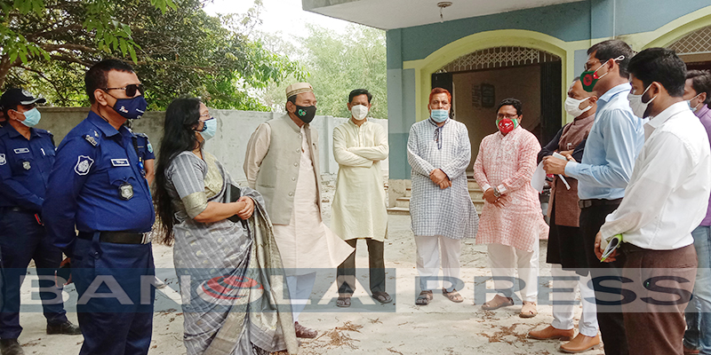 তেঁতুলিয়ায় অস্থায়ী প্রাতিষ্ঠানিক হোম কোয়ারেন্টাইন সেন্টার চালু