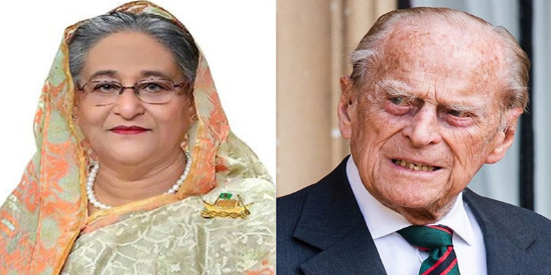 প্রিন্স ফিলিপের মৃত্যুতে প্রধানমন্ত্রীর শোক