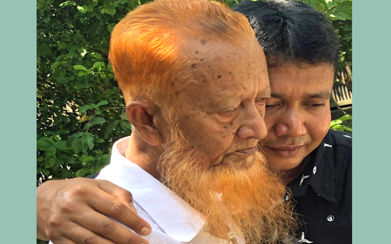 বাবা হারালেন প্রবাসী আবৃত্তিকার মিজান প্রধান