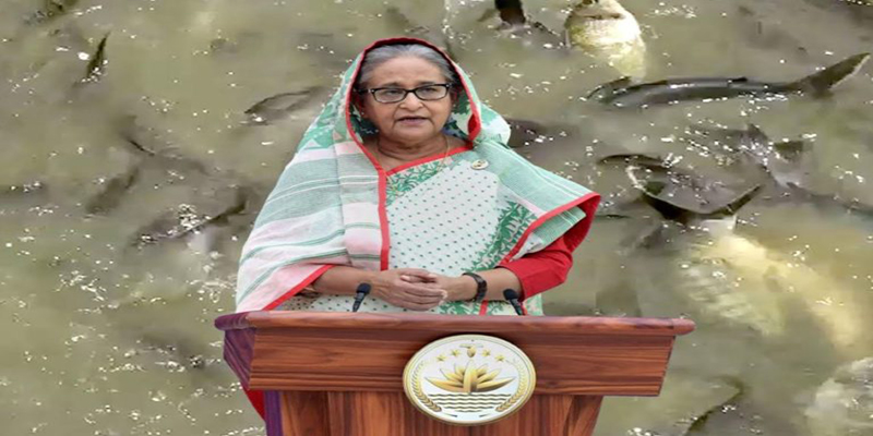 মাছ চাষের মাধ্যমে যুবসমাজকে স্বাবলম্বী হওয়ার আহবান প্রধানমন্ত্রীর