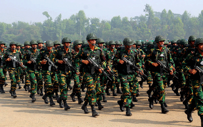 বিশ্বব্যাপী শান্তি প্রতিষ্ঠায় বলিষ্ঠ ভূমিকা  রাখছে বাংলাদেশ
