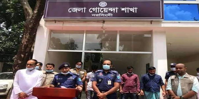 নরসিংদীতে আন্তঃ জেলা ডাকাত দলের সদস্য গ্রেফতার