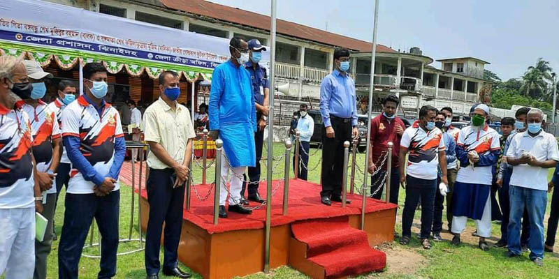 ঝিনাইদহে জাতীয় গোল্ডকাপ ফুটবল টুর্নামেন্টের উদ্বোধন