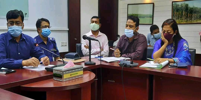 করোনার সংক্রমন প্রতিরোধে ঝিনাইদহে বিধি-নিষেধ আরোপ