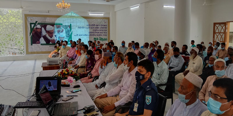 দেবীগঞ্জে মডেল মসজিদের উদ্বোধন