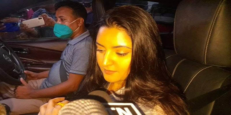 মামলার অগ্রগতি জানতে এসেছি: পরীমনি