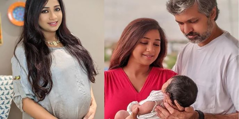 ছবি শেয়ার করে ছেলের নাম জানালেন শ্রেয়া