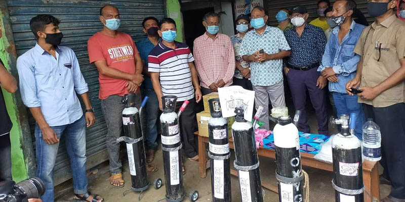 'মৈত্রী ভলেন্টিয়ার্স' কমিটির ফ্রি অক্সিজেন সেবা কার্যক্রমের উদ্বোধন