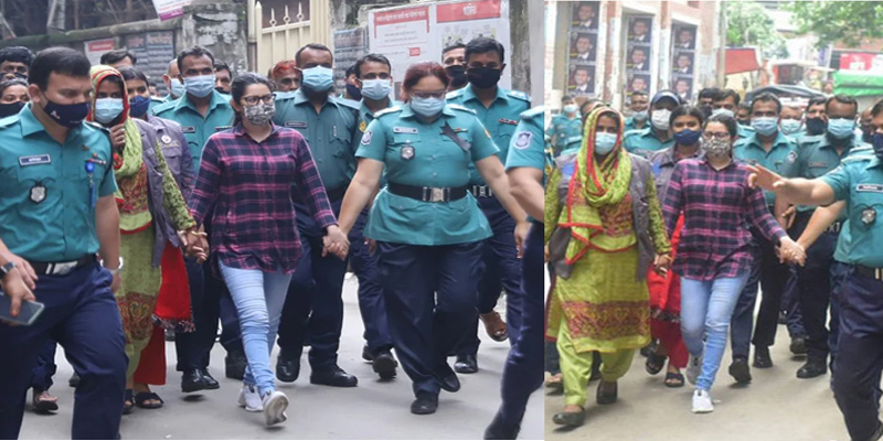 এক কাপড়ে ১২২ ঘণ্টা পরীমনি!