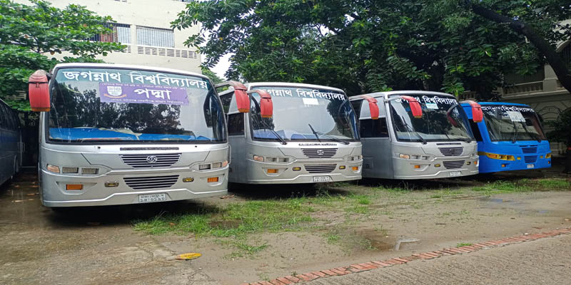 সশরীরে পরীক্ষায় চালু থাকবে জবির বাস
