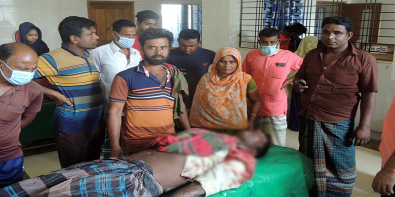 হরিণাকুন্ডুতে সড়ক দুর্ঘটনায় আলমসাধু চালক নিহত