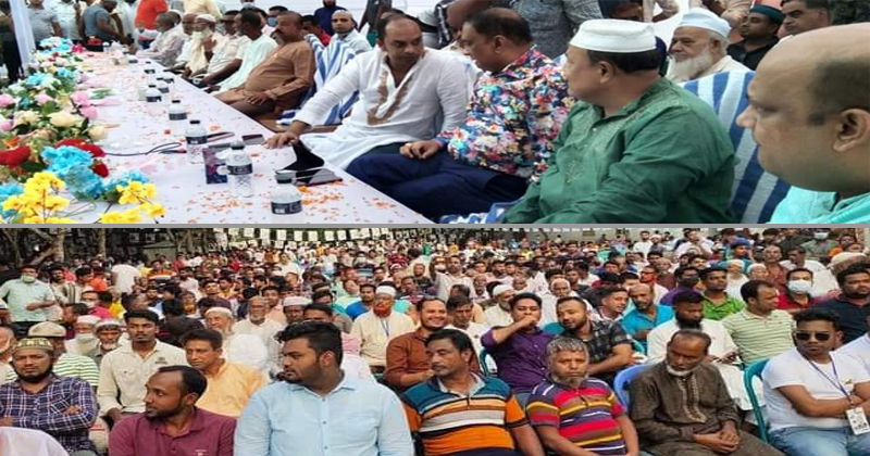 নরসিংদীর আটিয়াতে নৌকার সমর্থনে বিশাল নির্বাচনি সভা অনুষ্ঠিত