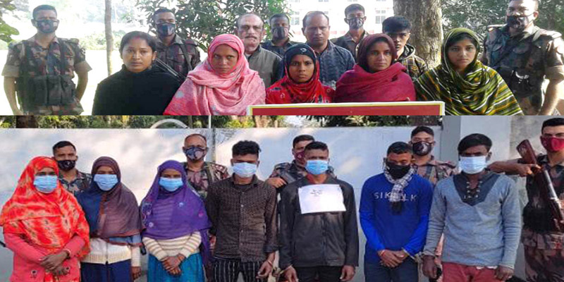 মহেশপুর সীমান্ত দিয়ে অবৈধ পথে ভারতে যাওয়ার হিড়িক !