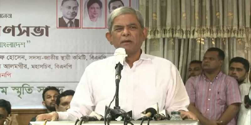 সাধারণ মানুষ না খেয়ে মরার পর্যায়ে চলে গেছে: ফখরুল