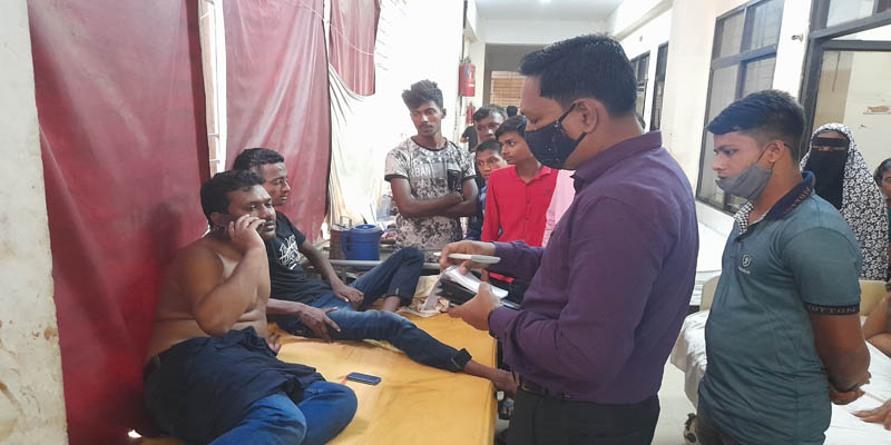 বেগমগঞ্জে কেন্দ্র দখলের চেষ্টা,চেয়ারম্যান প্রার্থীসহ গুলিবিদ্ধ ৫